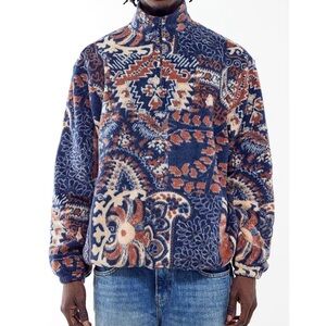 BCG Urban Outfitters Paisley Fleece Pullover